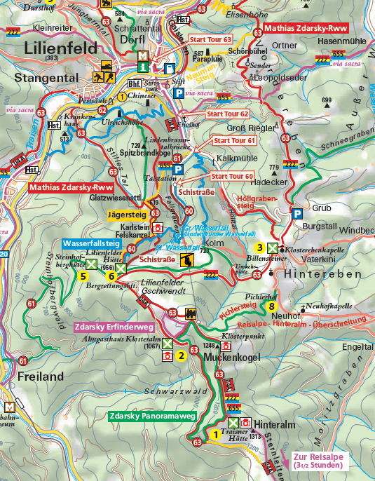 wanderkarte ausschnitt